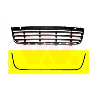 VAN WEZEL 5886419 - Jeu de baguettes et bandes protectrices, grille de radiateur