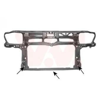 VAN WEZEL 5888678 - Revêtement avant