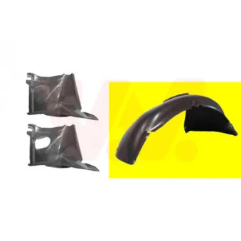 VAN WEZEL 5894435 - Garniture, passage de roue avant gauche