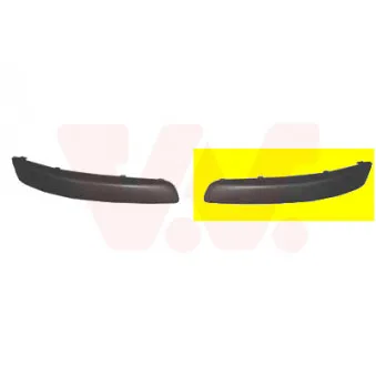 VAN WEZEL 5894583 - Baguette et bande protectrice, pare-chocs avant gauche