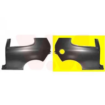 Panneau latéral arrière droit VAN WEZEL OEM 1K3809844A