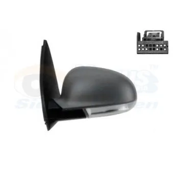 Rétroviseur extérieur VAN WEZEL OEM 1K0857537GRU