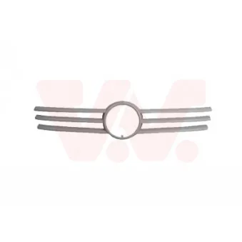 VAN WEZEL 5897510 - Grille de radiateur