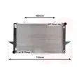 Radiateur, refroidissement du moteur VAN WEZEL [59002092]