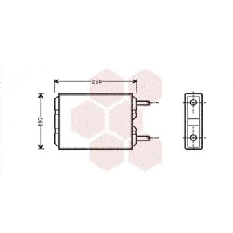 Système de chauffage VAN WEZEL 59006040
