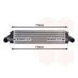 Intercooler, échangeur VAN WEZEL [59014704]
