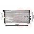 Radiateur, refroidissement du moteur VAN WEZEL [73002088]