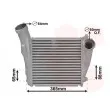 Intercooler, échangeur VAN WEZEL [74004056]