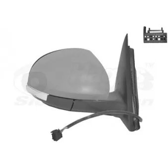 Rétroviseur extérieur VAN WEZEL OEM 5N0857522