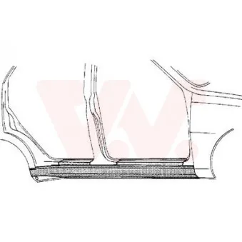 Marche-pied VAN WEZEL 7615104