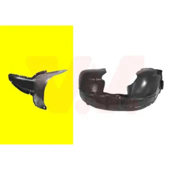 VAN WEZEL 7622435 - Garniture, passage de roue avant gauche