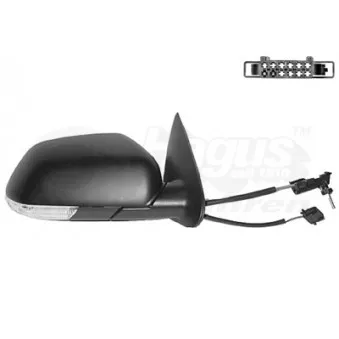 Rétroviseur extérieur VAN WEZEL OEM 1Z0857538