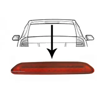 Feu stop additionnel VAN WEZEL OEM 1Z9945097C
