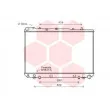 Radiateur, refroidissement du moteur VAN WEZEL [81002101]