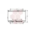 VAN WEZEL 82002112 - Radiateur, refroidissement du moteur