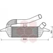 Intercooler, échangeur VAN WEZEL [82004228]