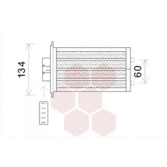 Système de chauffage VAN WEZEL 82006233