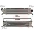 Intercooler, échangeur VAN WEZEL [82014705]