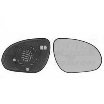 Verre de rétroviseur, rétroviseur extérieur VAN WEZEL OEM 876212R000