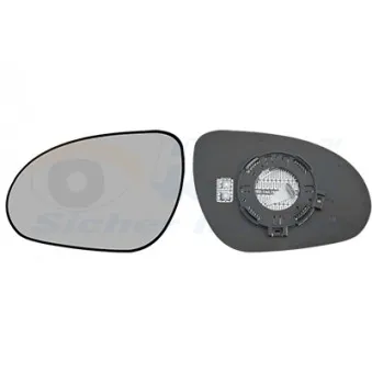 Verre de rétroviseur, rétroviseur extérieur VAN WEZEL OEM 876112R100