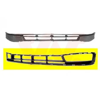 VAN WEZEL 8226599 - Grille de ventilation, pare-chocs