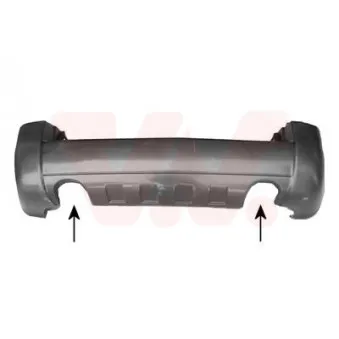 VAN WEZEL 8267544 - Pare-chocs