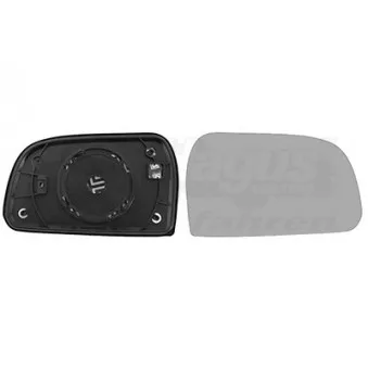 Verre de rétroviseur, rétroviseur extérieur VAN WEZEL 8267838