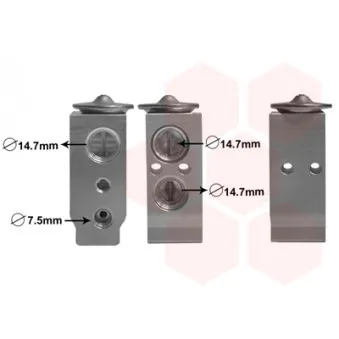Détendeur, climatisation VAN WEZEL 83001186