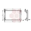Radiateur, refroidissement du moteur VAN WEZEL [83002021]
