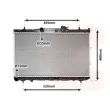 VAN WEZEL 83002074 - Radiateur, refroidissement du moteur