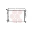 Radiateur, refroidissement du moteur VAN WEZEL [83002103]