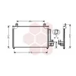 Condenseur, climatisation VAN WEZEL [83005031]