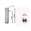 VAN WEZEL 8300D290 - Filtre déshydratant, climatisation
