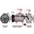 Compresseur, climatisation VAN WEZEL [8300K200]