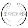 BREMSI GF0194 - Jeu de mâchoires de frein