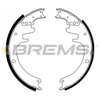 BREMSI GF4452 - Jeu de mâchoires de frein