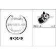 BREMSI GK0149 - Kit de freins arrière (prémontés)