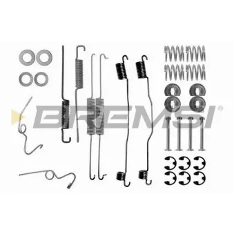BREMSI SK0624 - Kit d'accessoires, mâchoire de frein