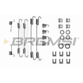 BREMSI SK0656 - Kit d'accessoires, mâchoire de frein