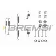 Kit d'accessoires, mâchoire de frein BREMSI [SK0673]