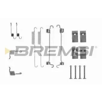 BREMSI SK0677 - Kit d'accessoires, mâchoire de frein