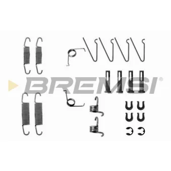 BREMSI SK0703 - Kit d'accessoires, mâchoire de frein