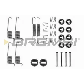 Kit d'accessoires, mâchoire de frein BREMSI [SK0714]
