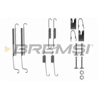 BREMSI SK0807 - Kit d'accessoires, mâchoire de frein