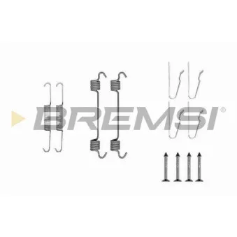 BREMSI SK0808 - Kit d'accessoires, mâchoire de frein