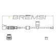 BREMSI WI0804 - Contact d'avertissement, usure des plaquettes de frein