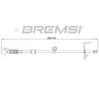 Contact d'avertissement, usure des plaquettes de frein BREMSI [WI0908]