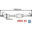 GRESA T5848 Z - Arbre de transmission