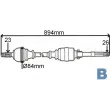GRESA T5971 - Arbre de transmission