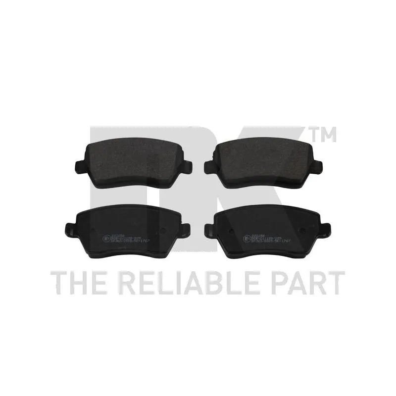 Jeu De 4 Plaquettes De Frein OPEN PARTS Pour Renault Clio III / Dacia Duster - Neuf Sous Emballage